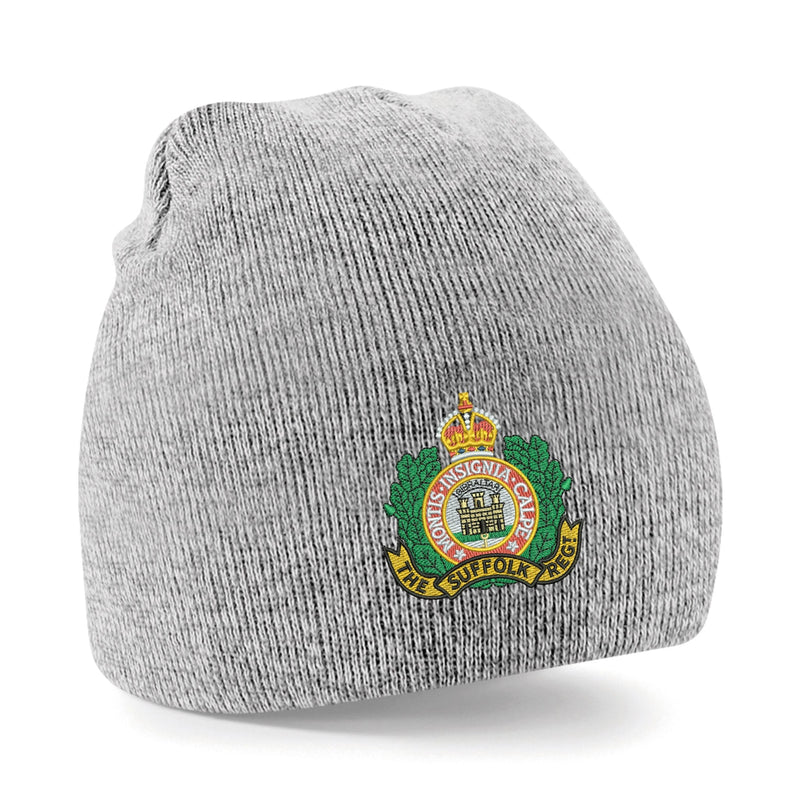 Suffolk Regiment Beanie Hat