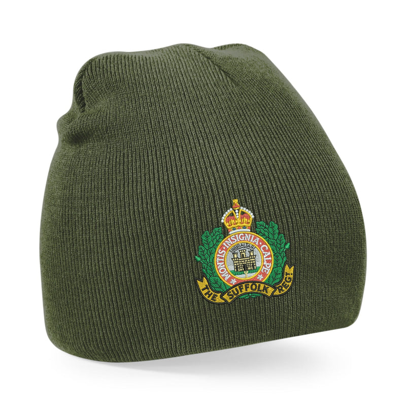 Suffolk Regiment Beanie Hat