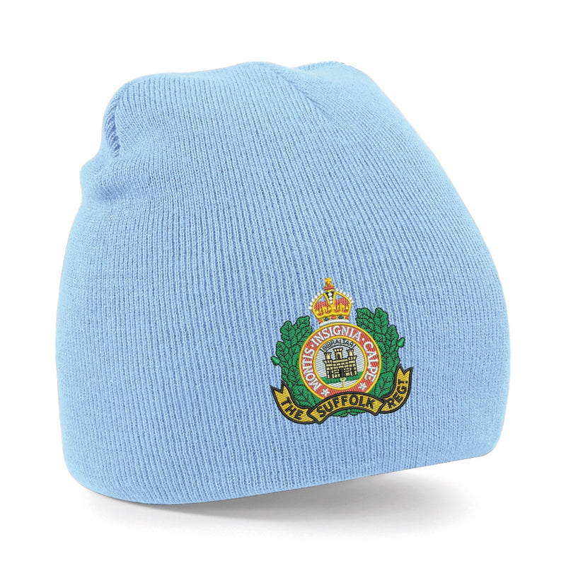 Suffolk Regiment Beanie Hat