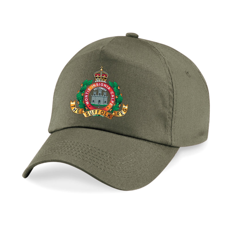 Suffolk Regiment Printed Cap