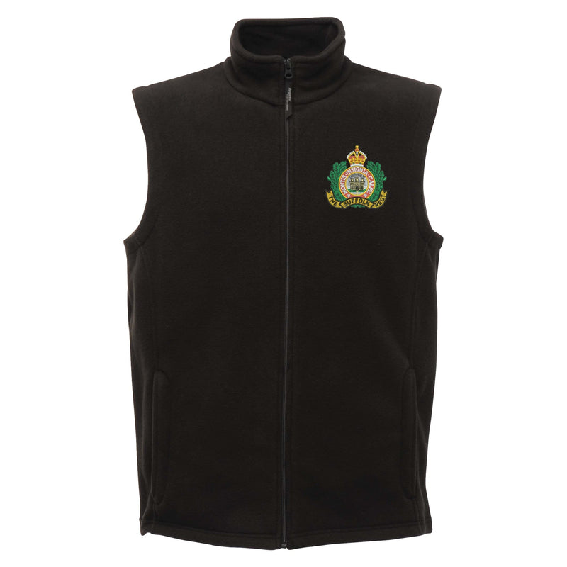 Suffolk Regiment Regatta Fleece Bodywarmer