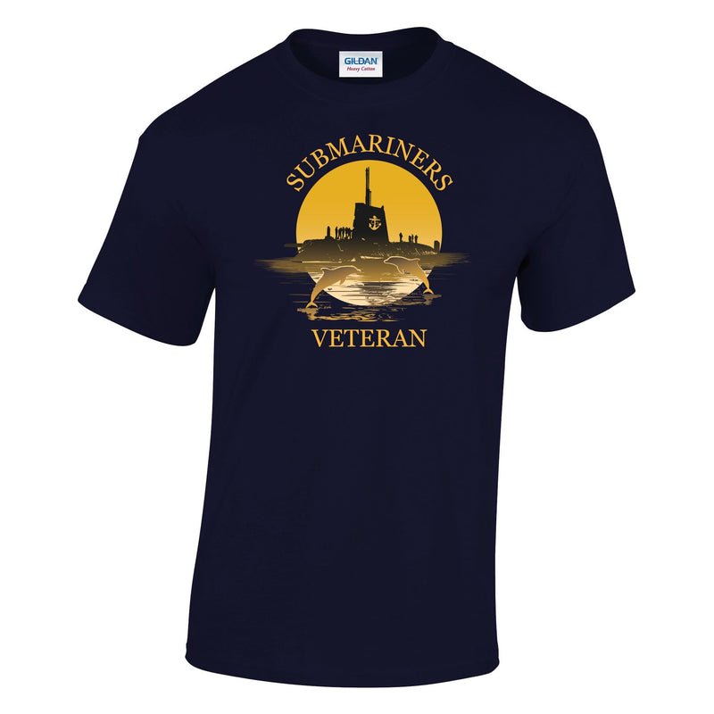 Submariners Veteran Printed T-Shirt