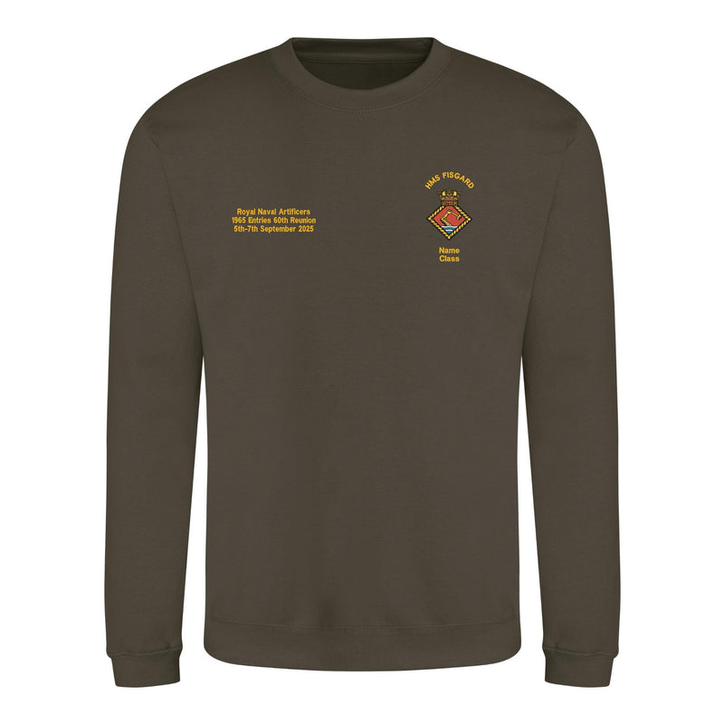 HMS Fisgard Sweatshirt - Royal Navy Artificers Reunion 2025