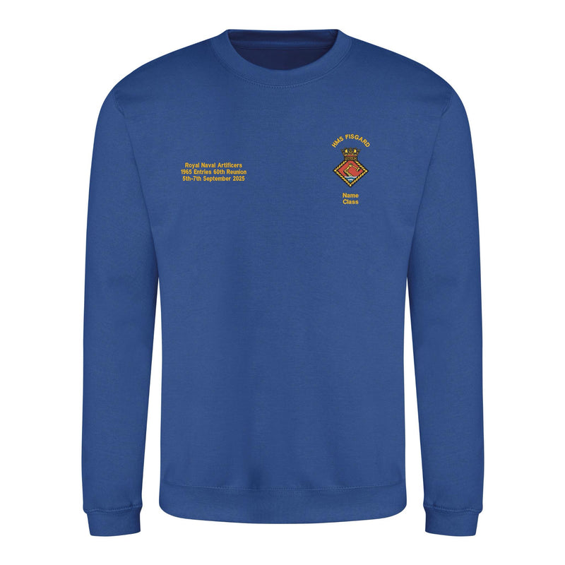 HMS Fisgard Sweatshirt - Royal Navy Artificers Reunion 2025