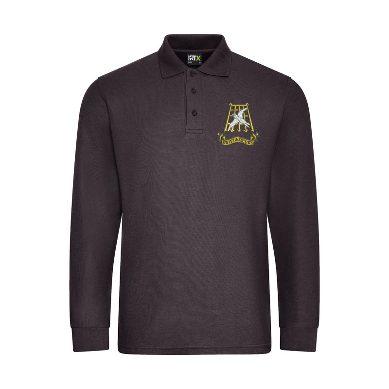 Swift and Secure Long Sleeve Polo Shirt