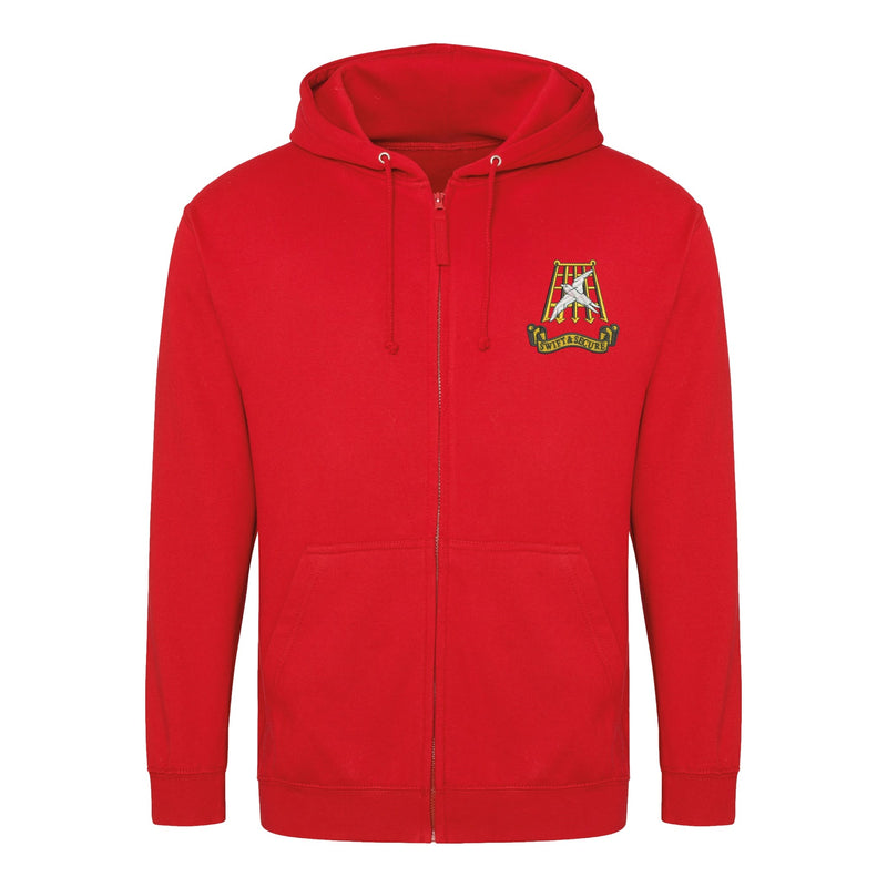 Swift and Secure Zipped Hoodie