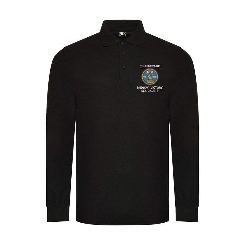 Medway Victory Sea Cadet Unit - TS Temeraire Long Sleeve Polo Shirt