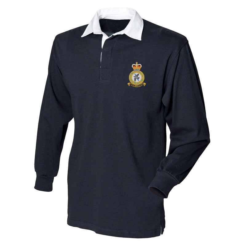 Tactical Communications Wing Front Row Long Sleeve Rugby Shirt