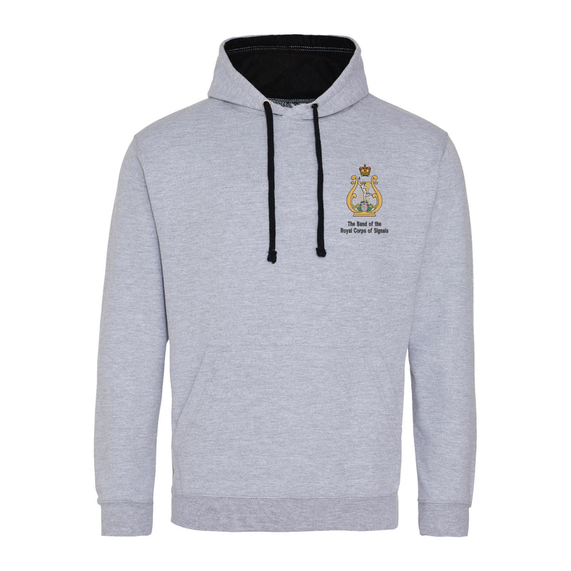 The Band of Royal Corps of Signals Varsity Contrast Hoodie