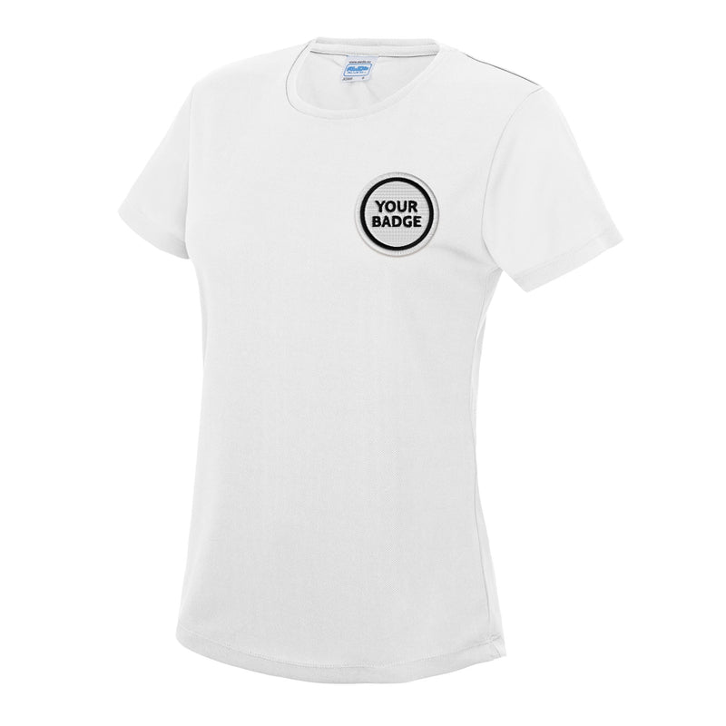 Womens Polyester T-Shirt - Choose Your Badge