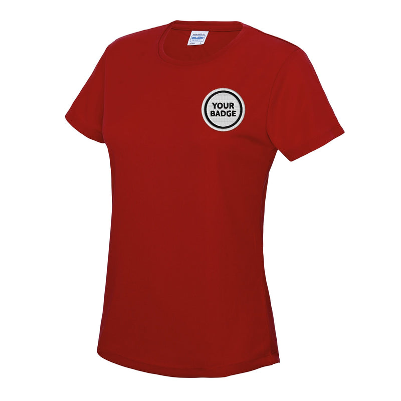 Womens Polyester T-Shirt - Choose Your Badge