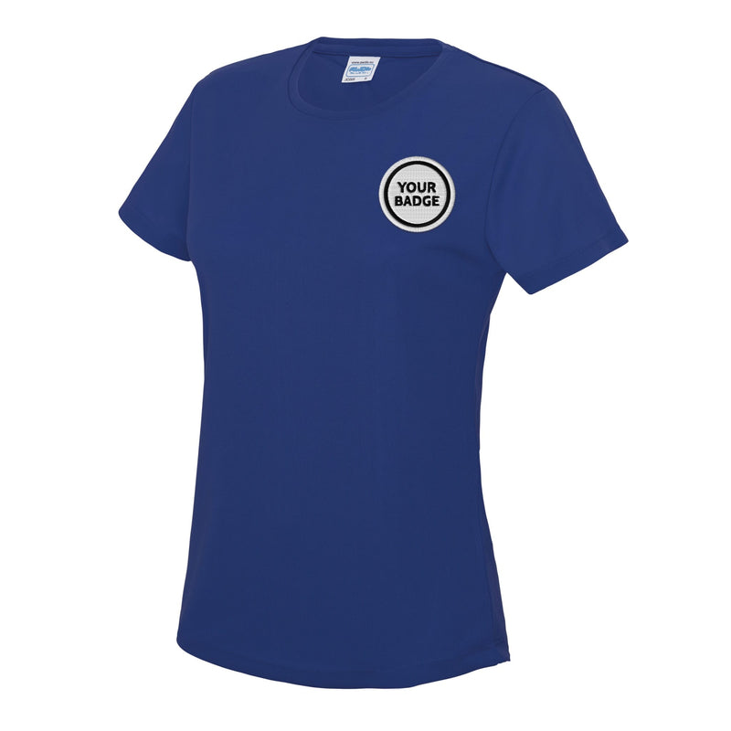 Womens Polyester T-Shirt - Choose Your Badge