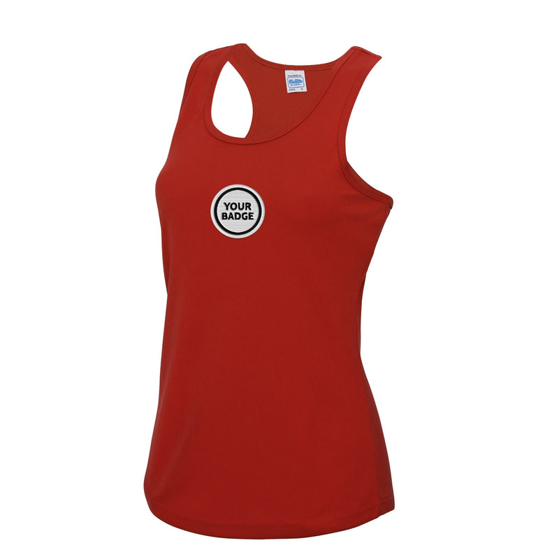 Womens Vest - Choose Your Badge