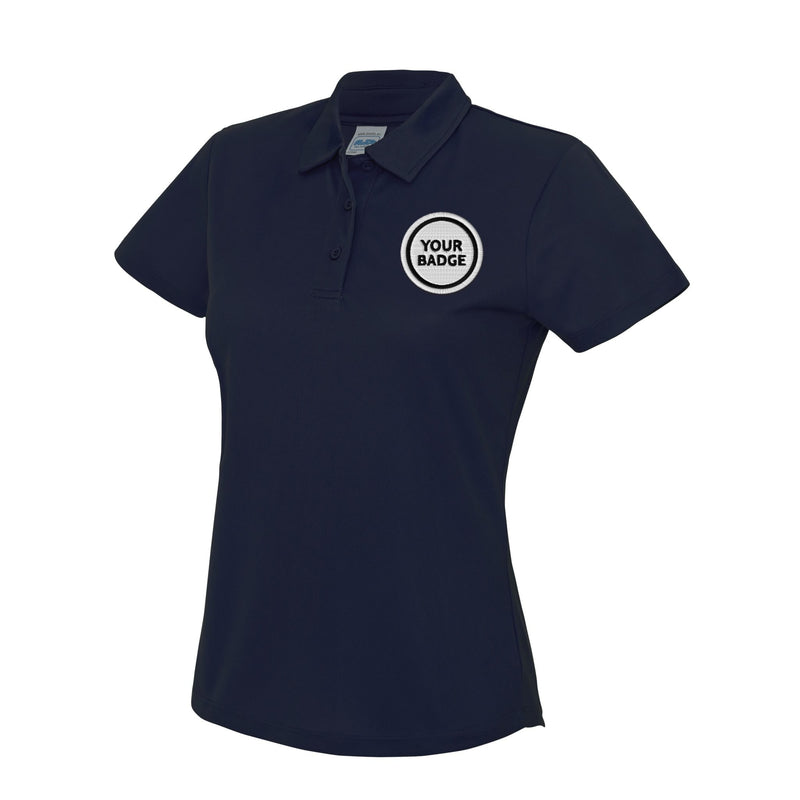 Womens Cool Polo - Choose Your Badge