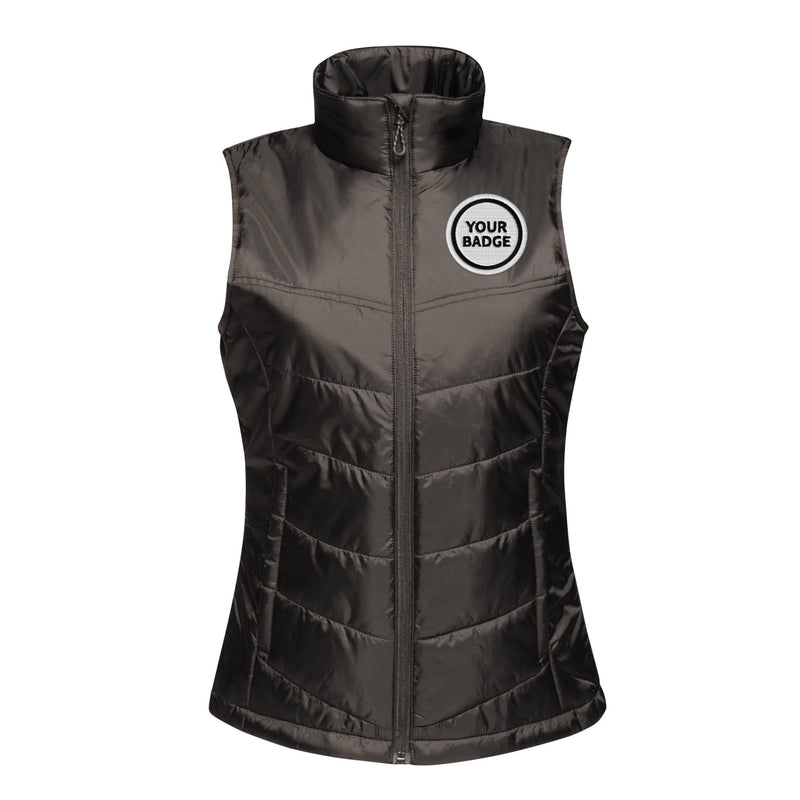 Womens Insulated Bodywarmer - Choose Your Badge