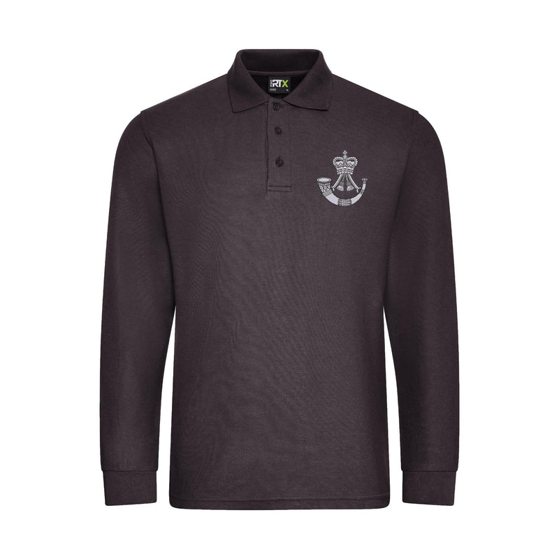 The Rifles Regiment Long Sleeve Polo Shirt