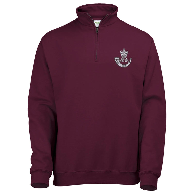 The Rifles Regiment Quarter Zip Sweatshirt