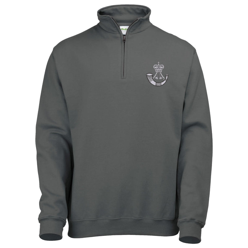 The Rifles Regiment Quarter Zip Sweatshirt