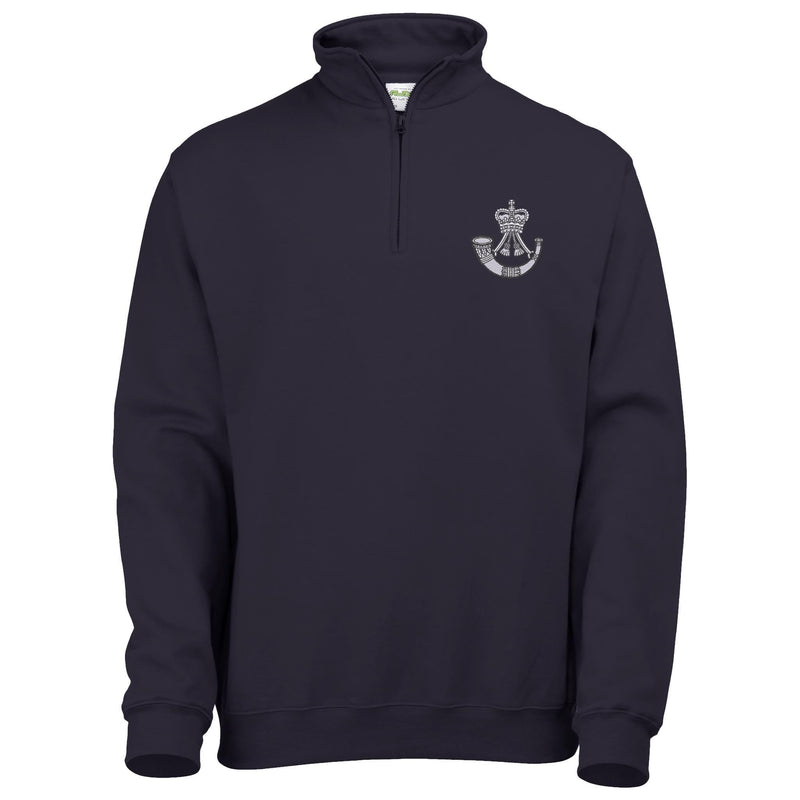 The Rifles Regiment Quarter Zip Sweatshirt
