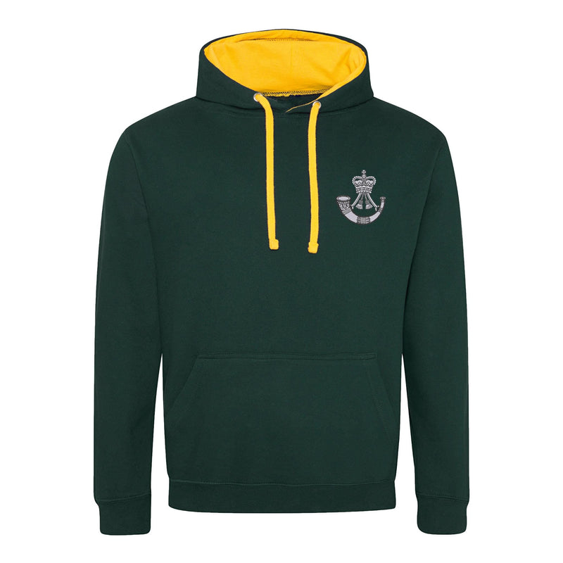 The Rifles Regiment Varsity Contrast Hoodie