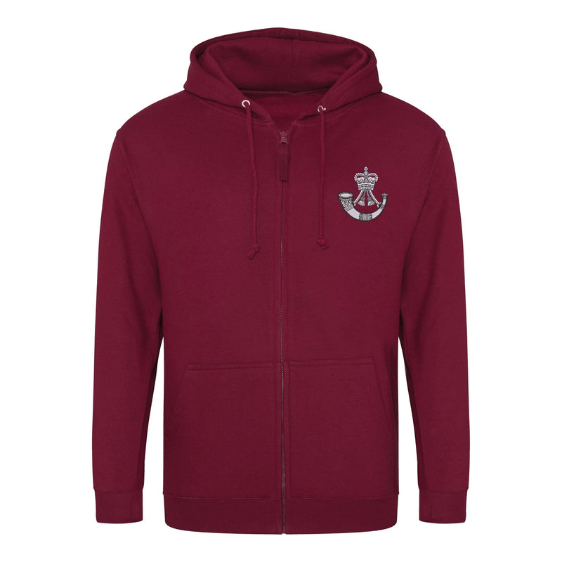 The Rifles Zipped Hoodie