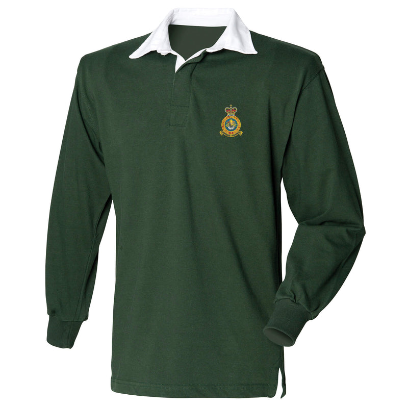 DTUS - Thunderer Squadron Front Row Long Sleeve Rugby Shirt