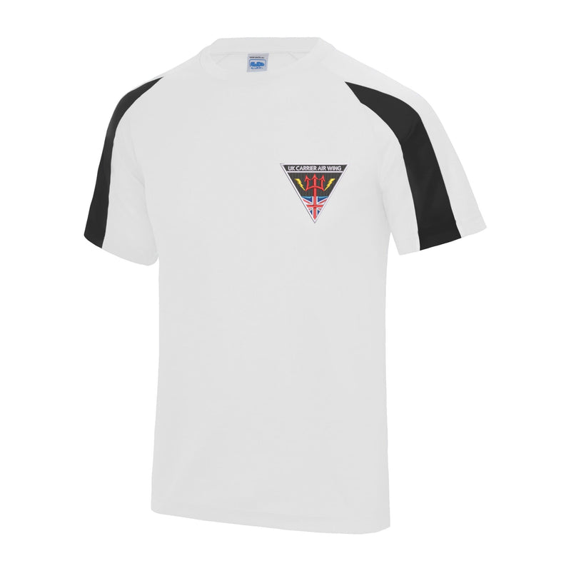 UK Carrier Air Wing Contrast Polyester T-Shirt