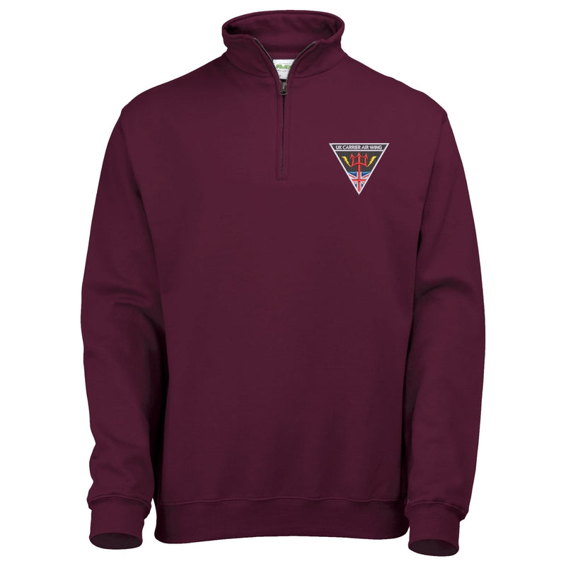 UK Carrier Air Wing Quarter Zip Sweatshirt