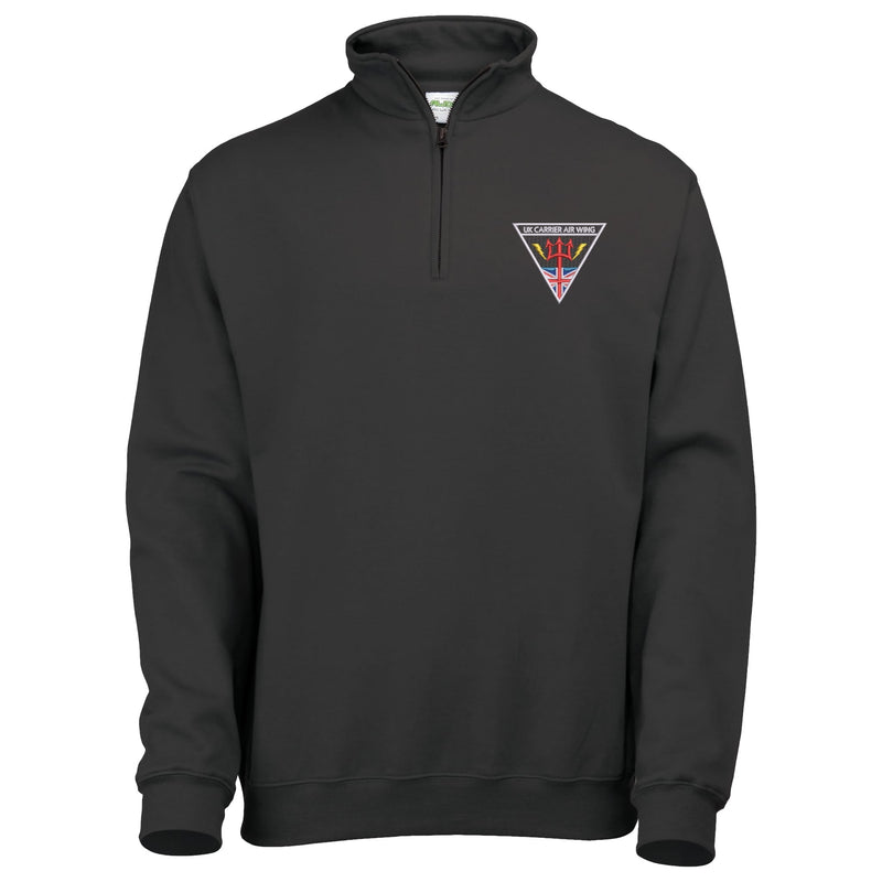 UK Carrier Air Wing Quarter Zip Sweatshirt