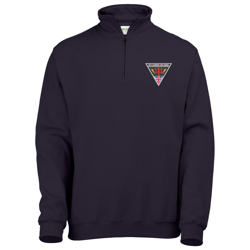 UK Carrier Air Wing Quarter Zip Sweatshirt