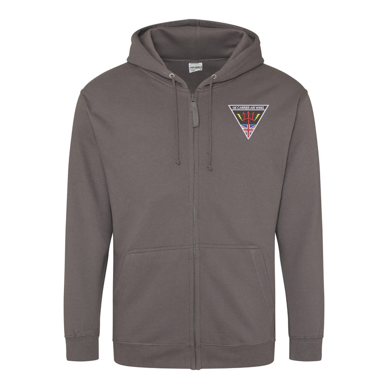 UK Carrier Air Wing Zipped Hoodie