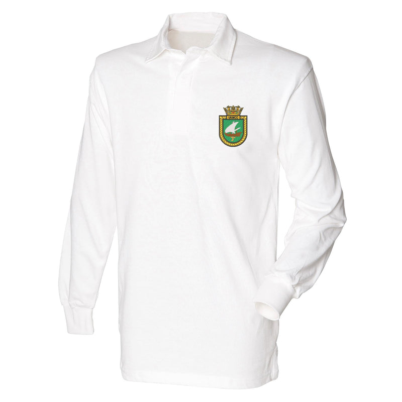 UK Maritime Component Command Long Sleeve Rugby Shirt