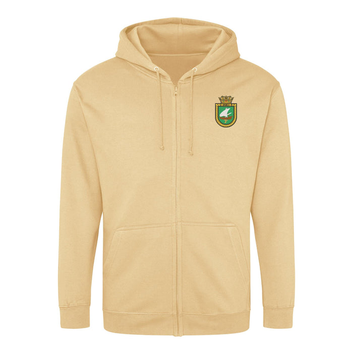 UK Maritime Component Command Zipped Hoodie