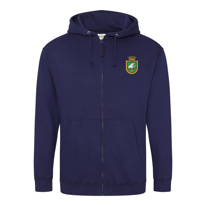 UK Maritime Component Command Zipped Hoodie