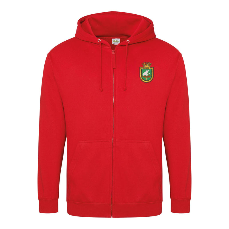 UK Maritime Component Command Zipped Hoodie