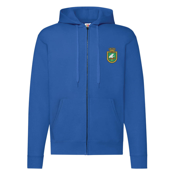 UK Maritime Component Command Zipped Hoodie