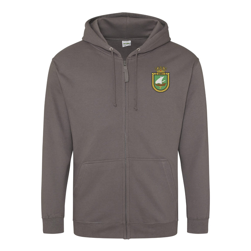 UK Maritime Component Command Zipped Hoodie