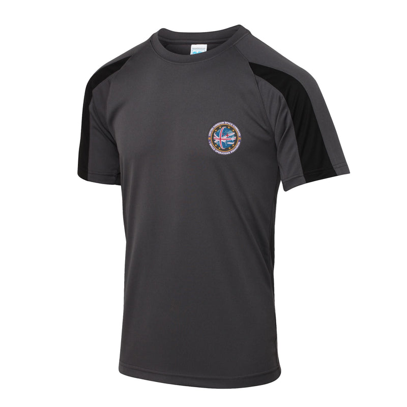 UK Space Command Contrast Polyester T-Shirt