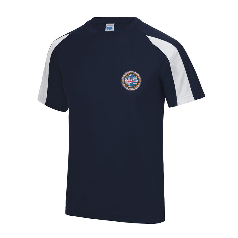 UK Space Command Contrast Polyester T-Shirt