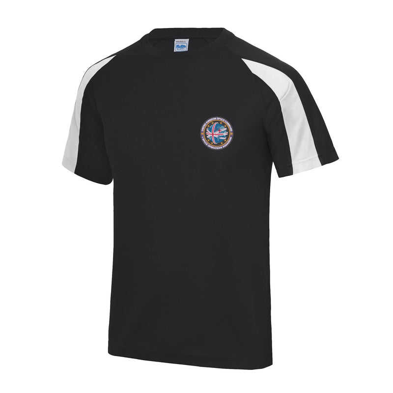 UK Space Command Contrast Polyester T-Shirt
