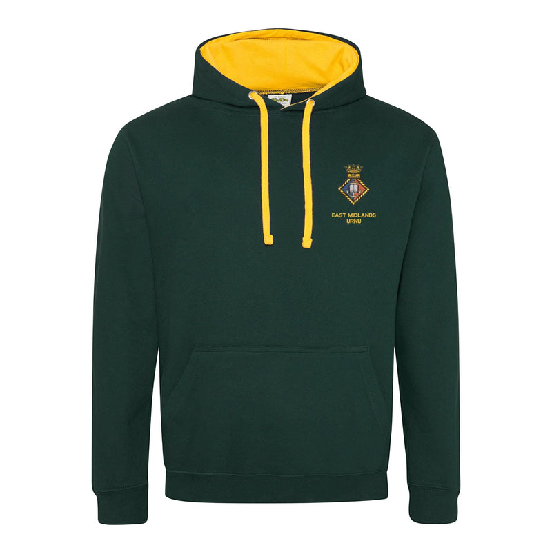 URNU East Midlands Varsity Contrast Hoodie