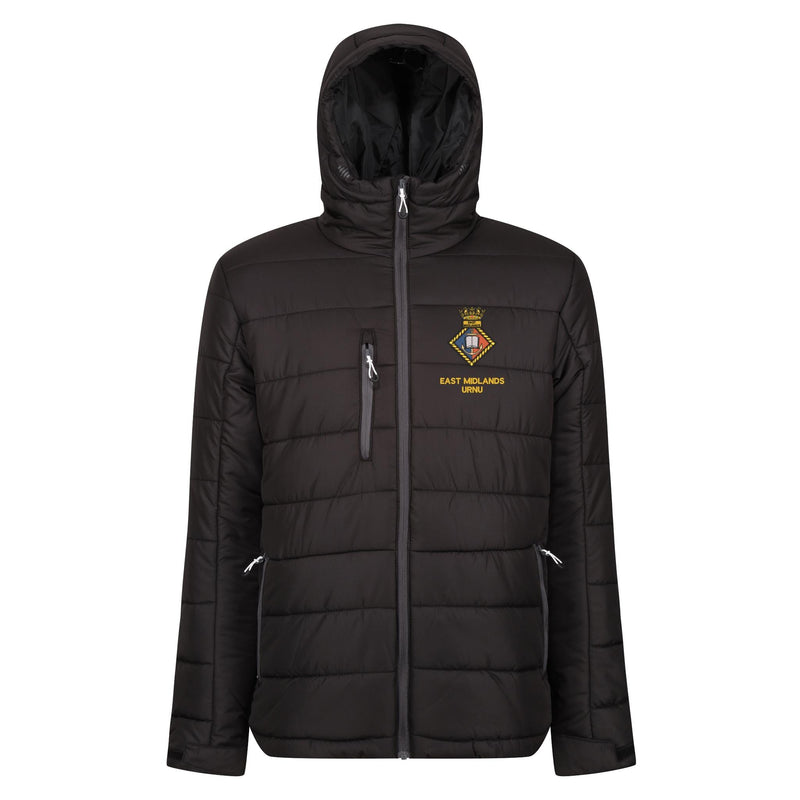 URNU East Midlands Regatta Thermal Hooded Jacket