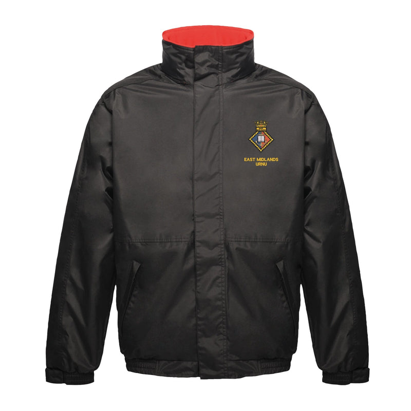 URNU East Midlands Regatta Waterproof Jacket With Hood