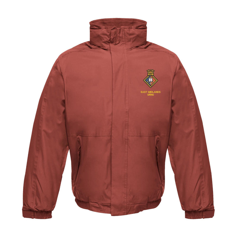 URNU East Midlands Regatta Waterproof Jacket With Hood