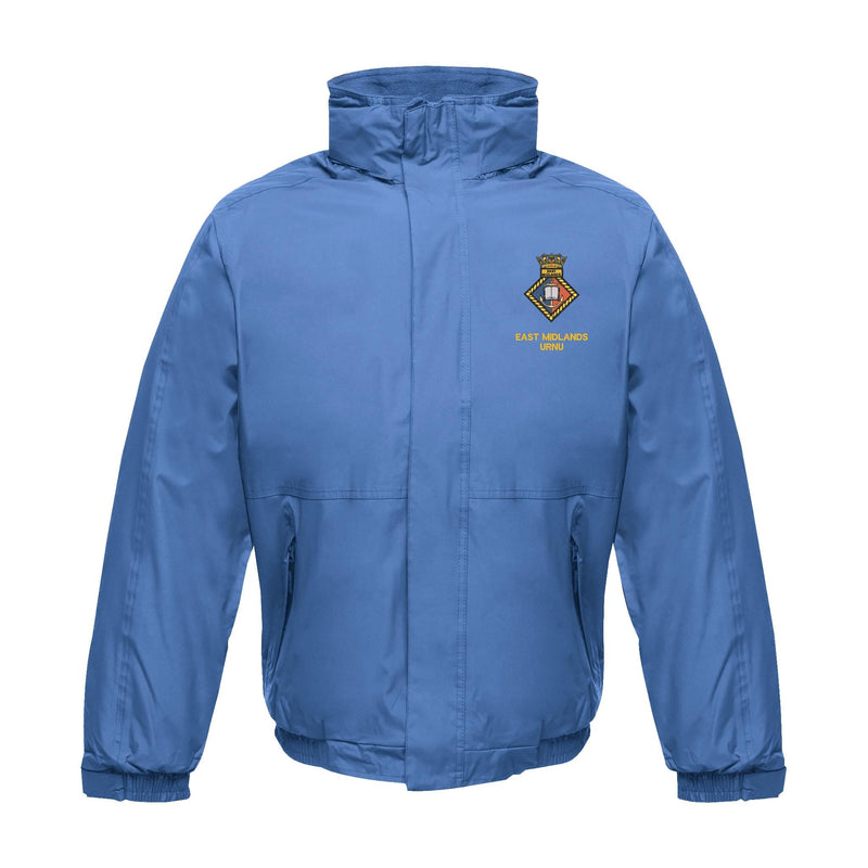 URNU East Midlands Regatta Waterproof Jacket With Hood