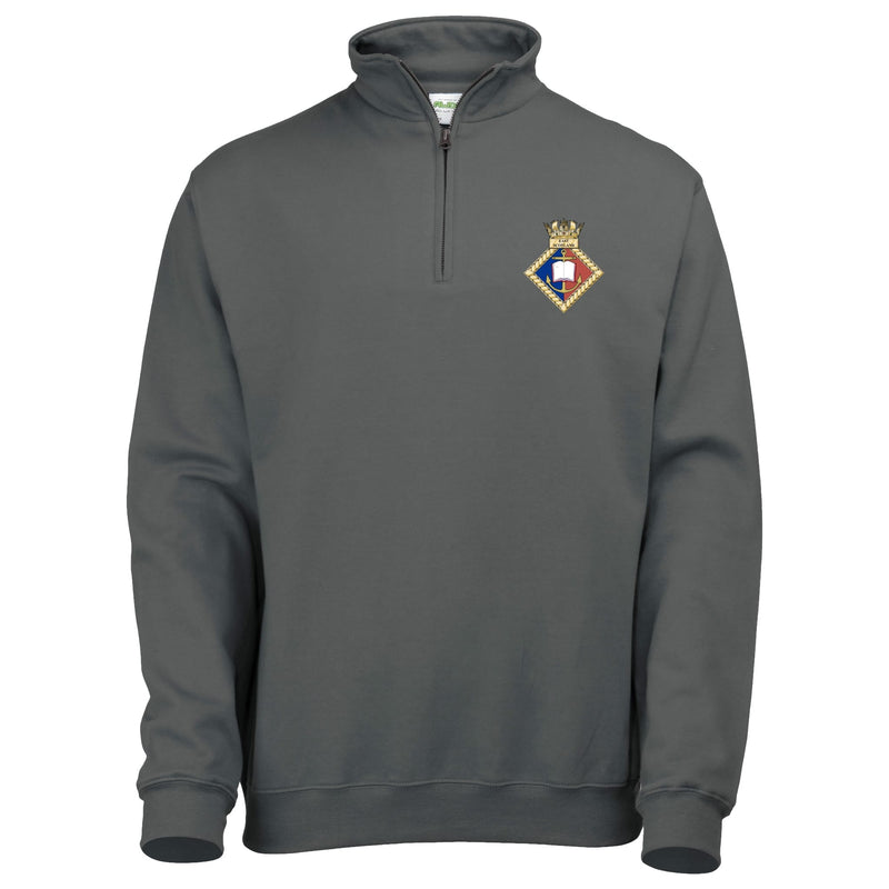 URNU East Scotland Quarter Zip Sweatshirt
