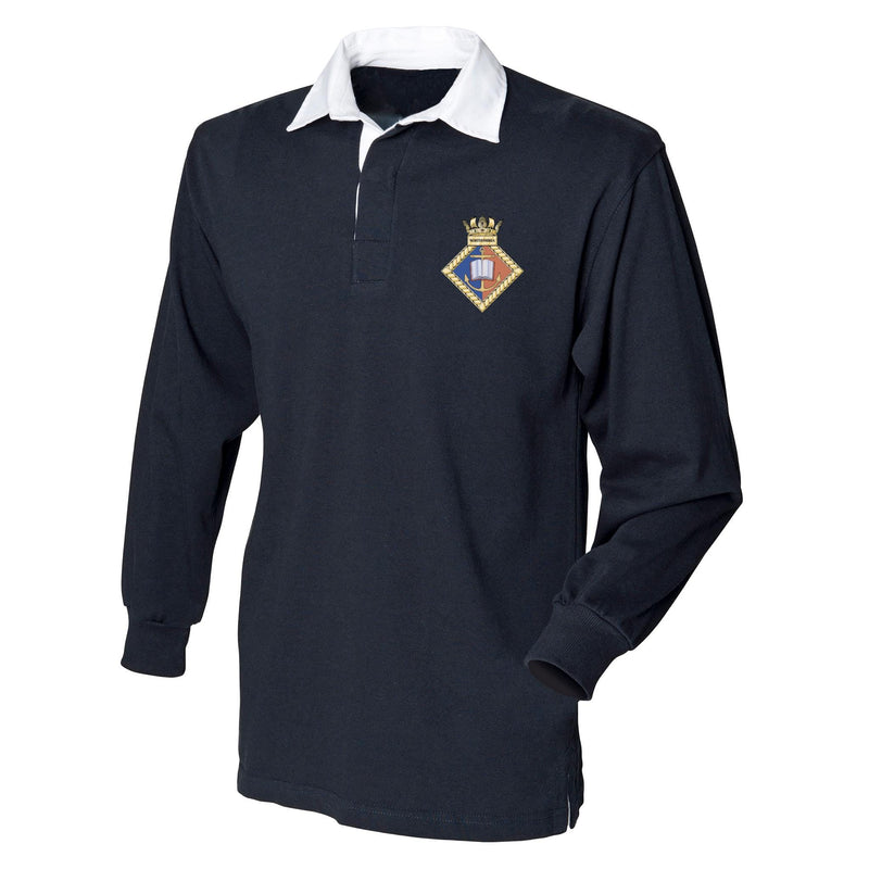 URNU Northumbria Front Row Long Sleeve Rugby Shirt