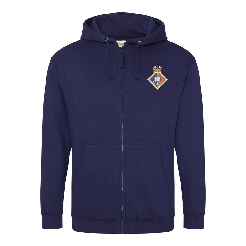 URNU Northumbria Zipped Hoodie