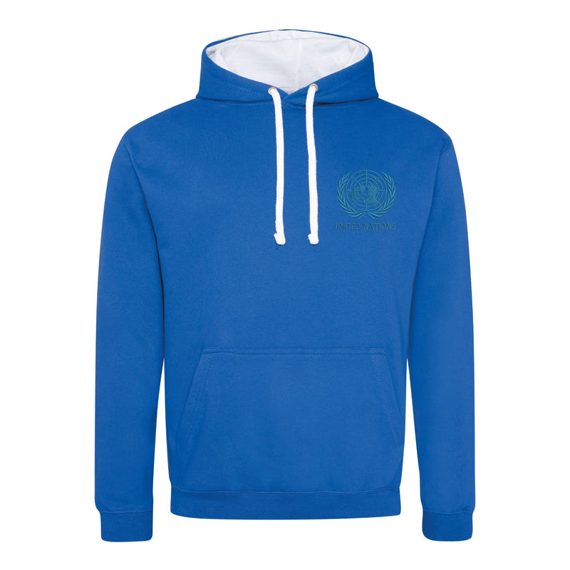 United Nations Varsity Contrast Hoodie