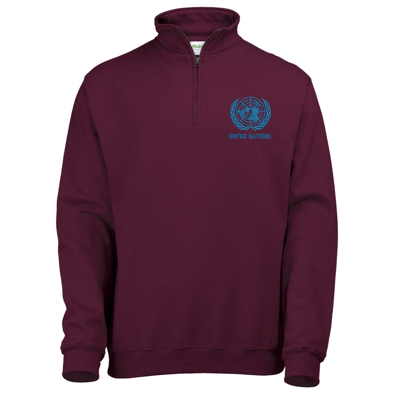 United Nations Quarter Zip Sweatshirt